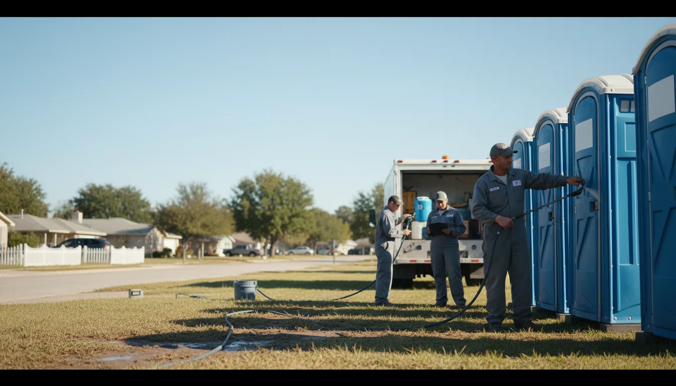 Long-Term Portable Toilet Rental in Ida, LA near me
